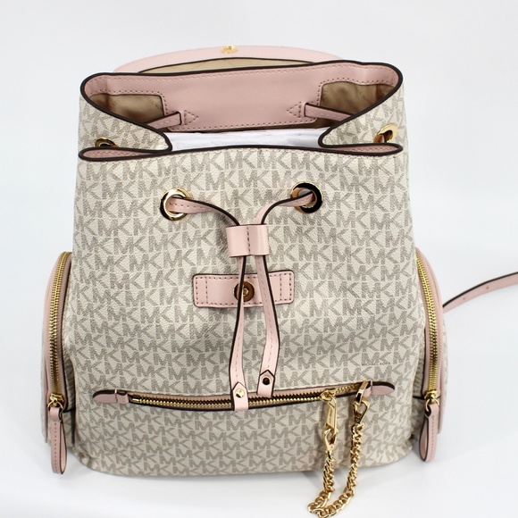 Michael Kors Jet Set Large Logo Backpack - Picture 5 of 9